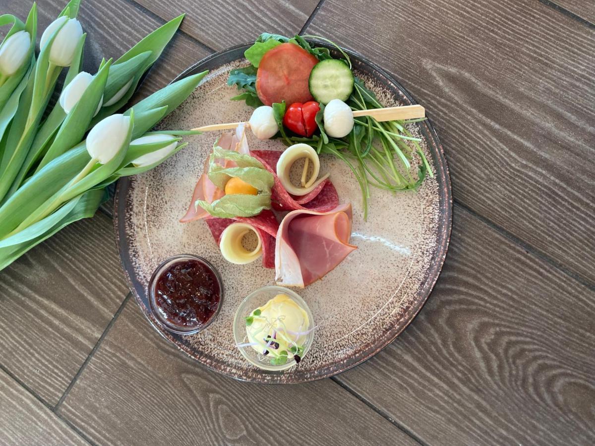 Auszeit Cafe & Hotel Oberwornitz Zewnętrze zdjęcie